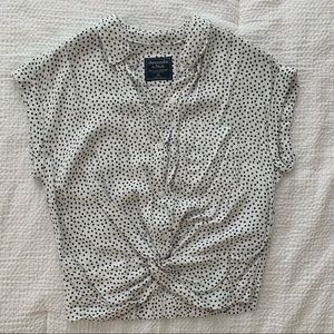 A&F Polka Dot Top